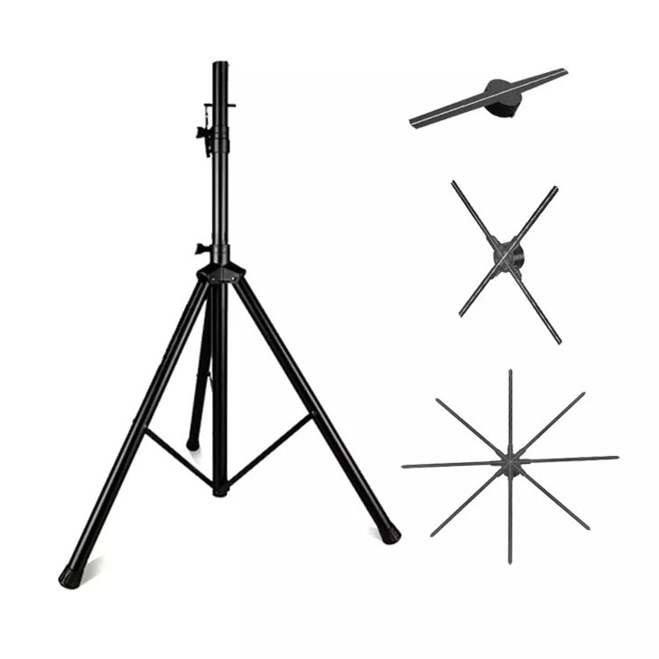 3D Fan Holograms Rotate Stand